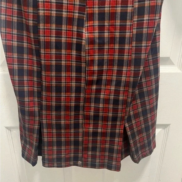 Unique Vintage Red Plaid Carmen
Half Sleeve Wiggle Dress Mad Men 2XL - NWT - Picture 13 of 15